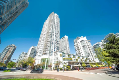 Outdoor Patio Photo of 902 1199 Marinaside Crescent, Vancouver, BC