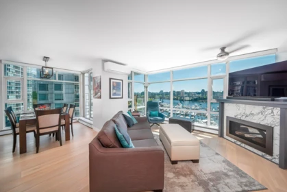 Primary Bedroom Photo of 902 1199 Marinaside Crescent, Vancouver, BC