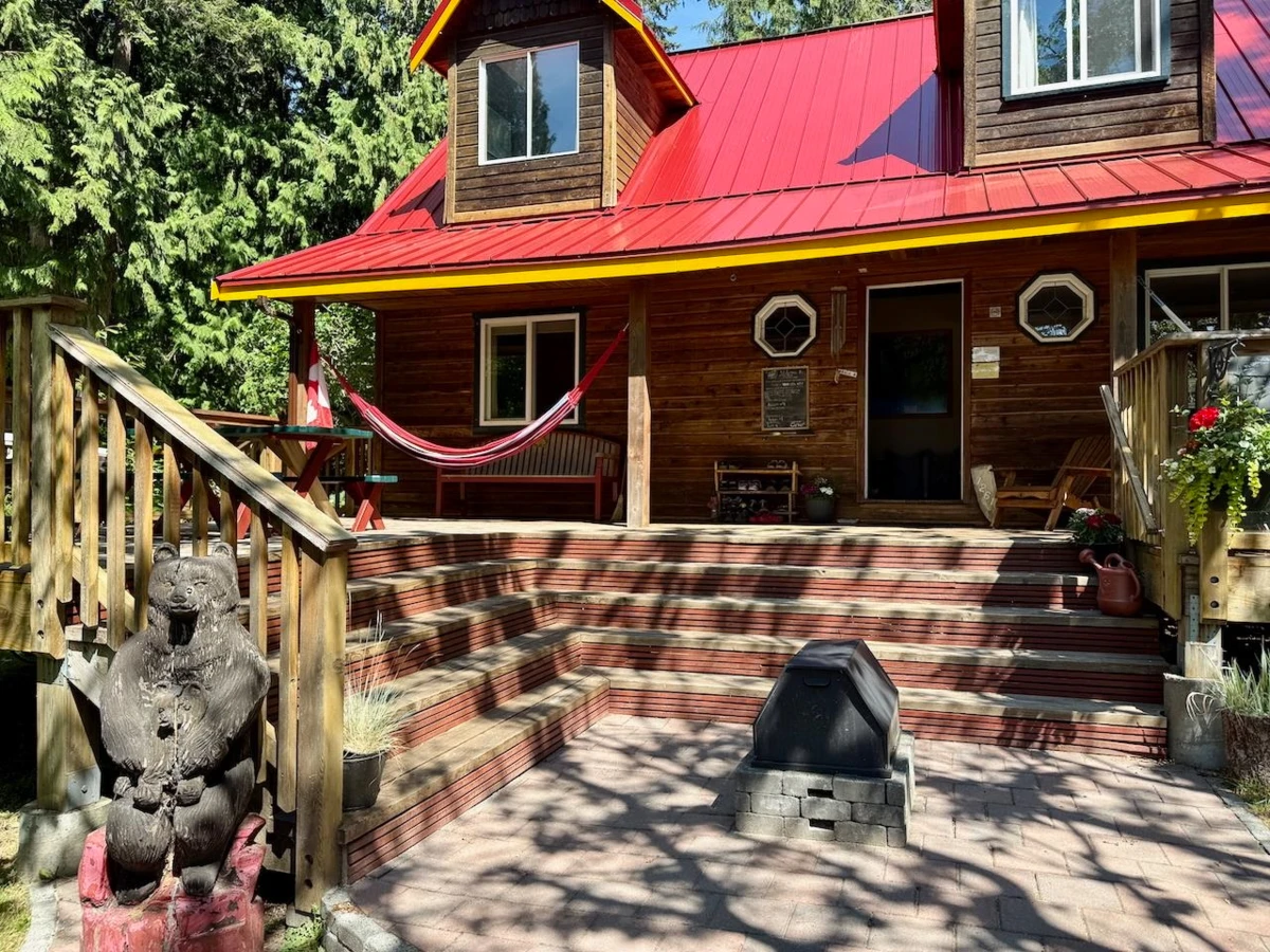 Exterior Rear Photo of 1261 Roberts Creek Road, Roberts Creek, BC