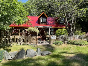 Aerial View of 1261 Roberts Creek Road, Roberts Creek, BC