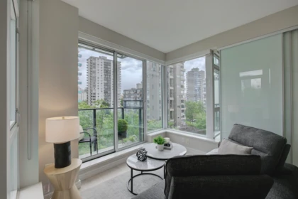 Breakfast Nook Photo of 703 1221 Bidwell Street, Vancouver, BC