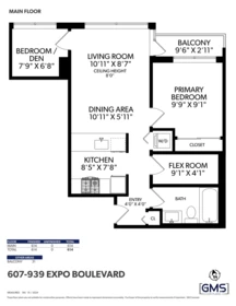 Laundry Room Photo of 607 939 Expo Boulevard, Vancouver, BC
