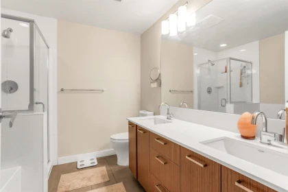 Guest Bathroom Photo of 204 1177 Marine Drive, North Vancouver, BC