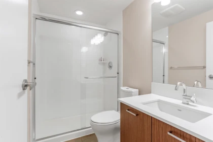 Powder Room Photo of 204 1177 Marine Drive, North Vancouver, BC