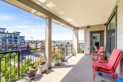 Outdoor Deck Photo of 502 22638 119 Avenue, Maple Ridge, BC