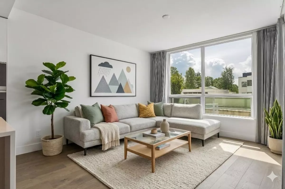 Living Room Photo of 202 1675 Lions Gate Lane, Vancouver, BC