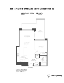 Guest Bathroom Photo of 202 1675 Lions Gate Lane, Vancouver, BC