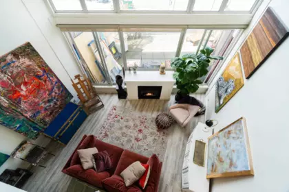 Basement Recreation Room Photo of 214 289 Alexander Street, Vancouver, BC