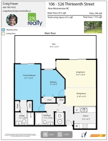 Office / Den Photo of 106 526 13th Street, New Westminster, BC