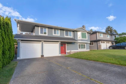 Aerial View of 9442 212b Street, Langley, BC