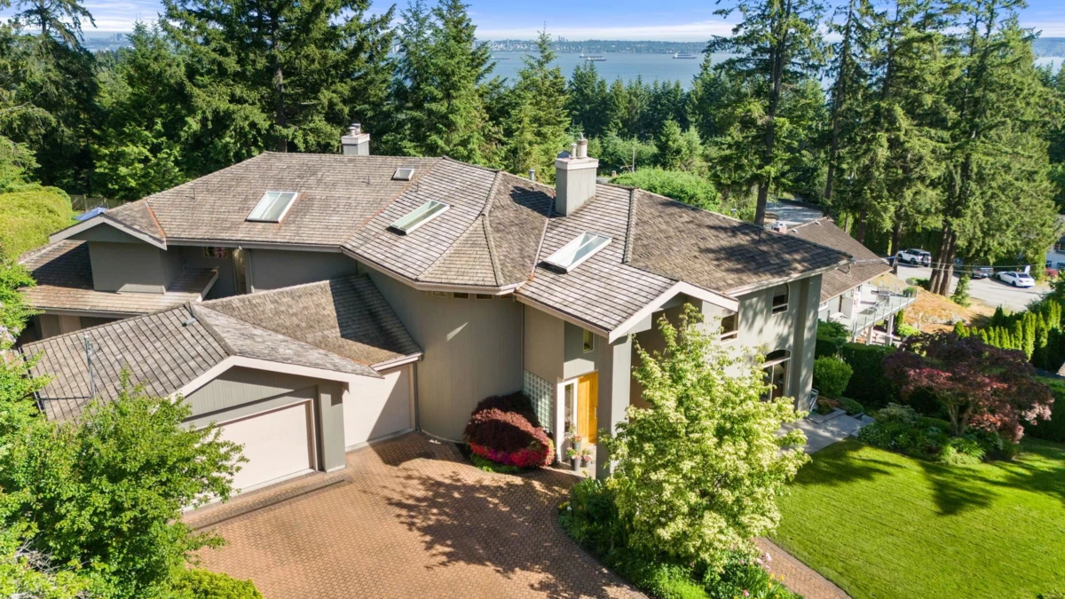 Exterior Rear Photo of 4406 Woodpark Road, West Vancouver, BC