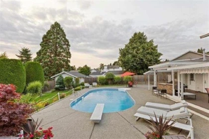 Aerial View of 18244 54 Avenue, Surrey, BC