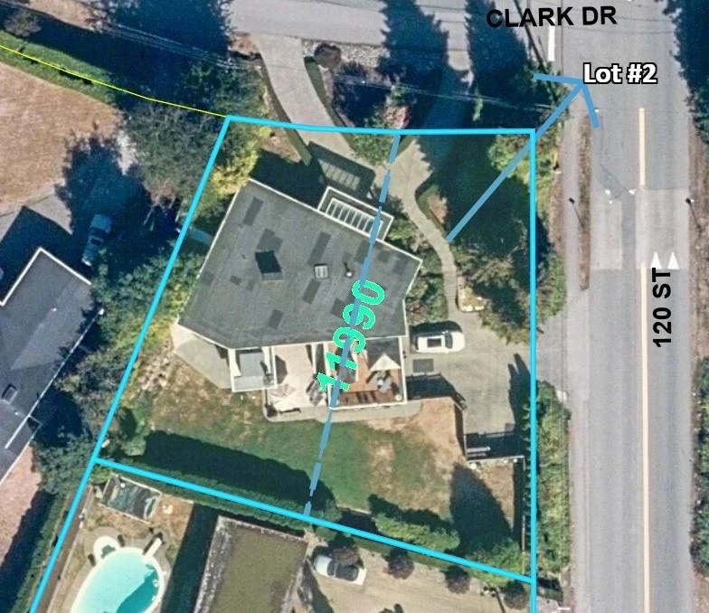 Exterior Rear Photo of Lot #2 11990 Clark Drive, Delta, BC