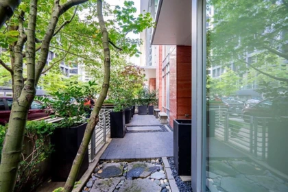 Backyard Photo of 1163 W CORDOVA STREET, Vancouver BC V6C 0A1