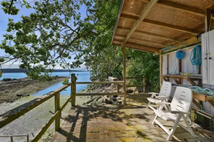 Outdoor Kitchen Photo of 248 Leighton Lane, Mayne Island, BC