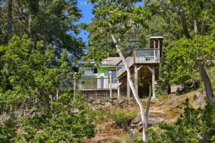 Primary Bedroom Photo of 248 Leighton Lane, Mayne Island, BC