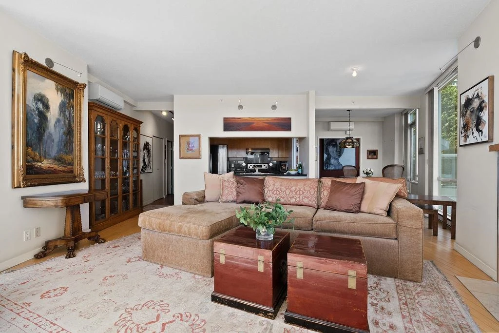 Family Room Photo of 501 1099 Marinaside Crescent, Vancouver, BC