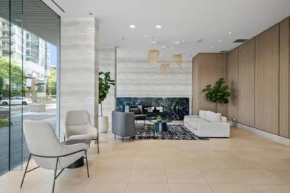 Hallway Photo of 501 1099 Marinaside Crescent, Vancouver, BC