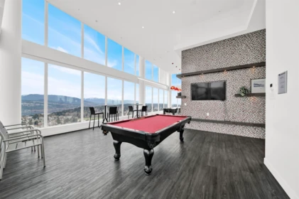 Basement Recreation Room Photo of 2005 567 Clarke Road, Coquitlam, BC