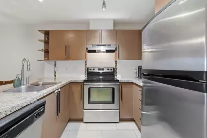 Kitchen Photo of 403 2088 Beta Avenue, Burnaby, BC