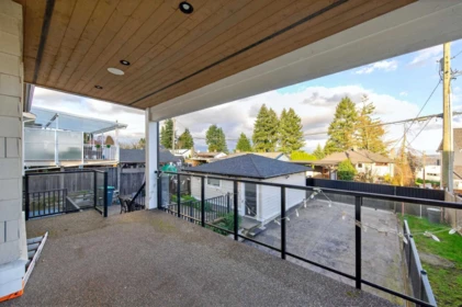 Aerial View of 824 Chestnut Street, New Westminster, BC