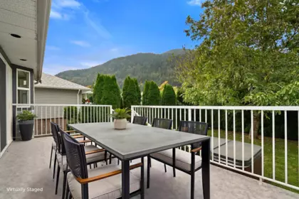 Outdoor Deck Photo of 322 Miami River Drive, Harrison Hot Springs, BC