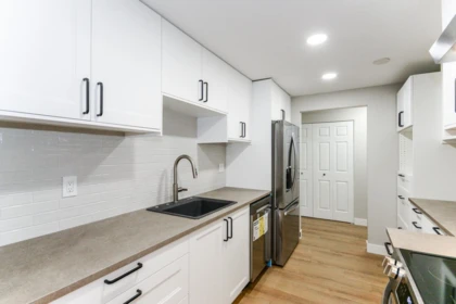 Kitchen Photo of 207 7295 Moffatt Road, Richmond, BC