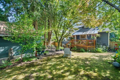 Aerial View of 207 Eighth Street, New Westminster, BC