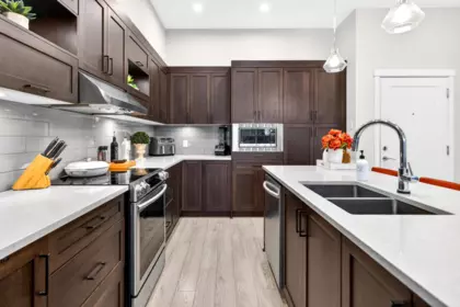 Kitchen Island Photo of 103 12367 224 Street, Maple Ridge, BC