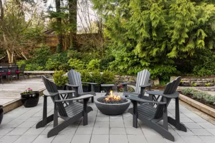Backyard Photo of 956 Belvista Crescent, North Vancouver, BC