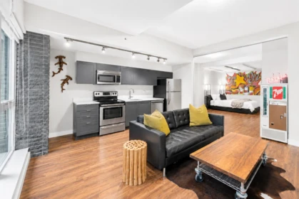Kitchen Photo of 101 2511 Quebec Street, Vancouver, BC