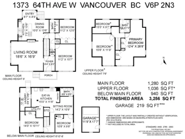Front Yard Photo of 1373 W 64th Avenue, Vancouver, BC