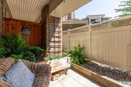 Outdoor Deck Photo of 111 12238 224 Street, Maple Ridge, BC