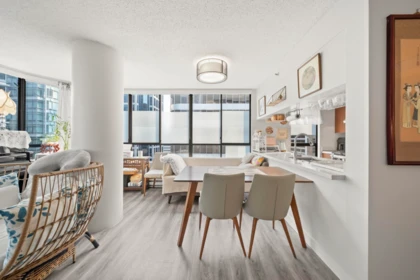 Breakfast Nook Photo of 1506 1060 Alberni Street, Vancouver, BC