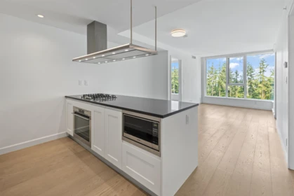 Living Room Photo of 1703 3355 Binning Road, Vancouver, BC