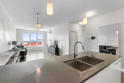 Kitchen Island Photo of 613 9311 Alexandra Road, Richmond, BC