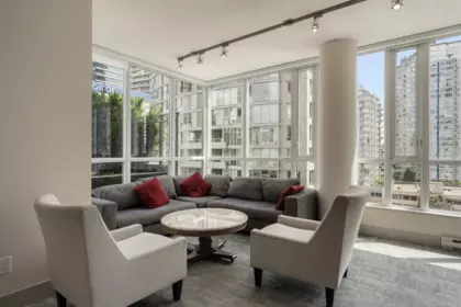 Outdoor Patio Photo of 1503 833 Seymour Street, Vancouver, BC
