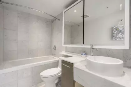 Powder Room Photo of 1503 833 Seymour Street, Vancouver, BC