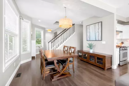 Dining Area Photo of 5 1395 Marguerite Street, Coquitlam, BC