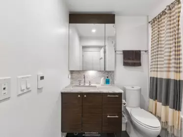 Powder Room Photo of 304 1819 W 5th Avenue, Vancouver, BC