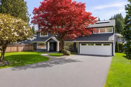 Exterior Rear Photo of 510 Newdale Place, West Vancouver, BC