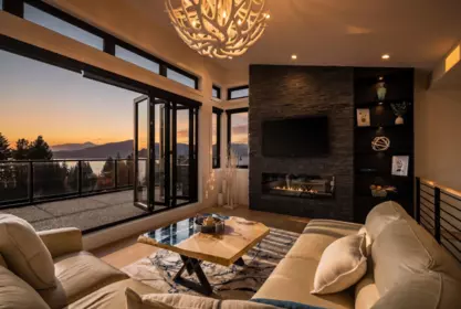 Living Room Photo of 35 Kelvin Grove Way, Lions Bay, BC