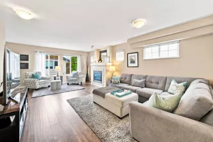 Living Room Photo of 6 6533 121 Street, Surrey, BC