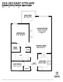 Street View Photo of 333 383 E 37th Avenue, Vancouver, BC