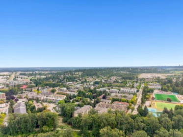 Aerial View of 301 2465 Wilson Avenue, Port Coquitlam, BC
