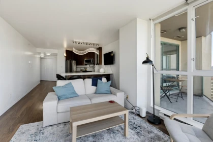 Family Room Photo of 1401 907 Beach Avenue, Vancouver, BC