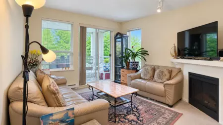 Living Room Photo of 203 9200 Ferndale Road, Richmond, BC