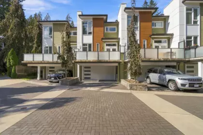 Aerial View of 4682 Capilano Road, North Vancouver, BC