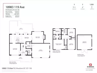 Aerial View of 18983 119 Avenue, Pitt Meadows, BC
