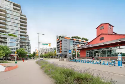 Outdoor Patio Photo of 253 108 W 1st Avenue, Vancouver, BC